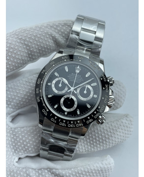 (준비완료/특급배송)NO.3481/초특급 갓성비 데이토나 스틸 세라믹베젤 블랙